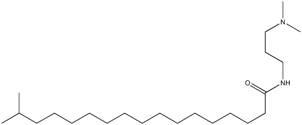 ISOOCTADECANAMIDE,N-(3-DIMETHYLAMINO)PROPYL- 结构式