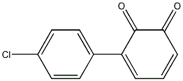 1-(4'-CHLOROPHENYL)-2,3-BENZOQUINONE 结构式