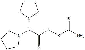 DIPYRROLIDYLTHIURAMDISULPHIDE 结构式