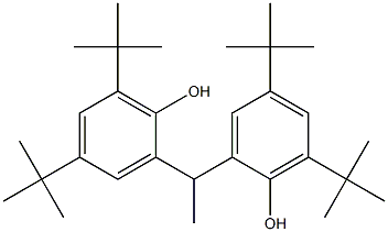 2,2-ETHYLENEBIS(4,6-DI-TERTBUTYLPHENOL) 结构式