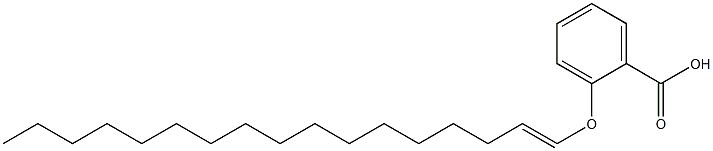 HEPTADECENYLSALICYLICACID 结构式