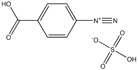 PARA-CARBOXYBENZENEDIAZONIUMBISULPHATE 结构式