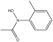 N-ACETYL-N-(2-METHYLPHENYL)HYDROXYLAMINE 结构式