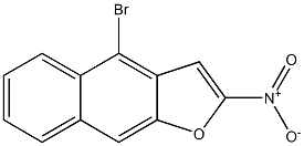 2-NITRO-4-BROMONAPHTHO[3,2-B]FURAN 结构式