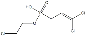 2-CHLOROETHYL2,2-DICHLOROVINYLMETHYL-PHOSPHONATE 结构式
