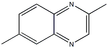 2,6-DIMETHYLQUINOXALINE 结构式