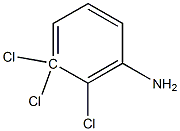 2,3,3-TRICHLOROANILINE 结构式