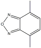 4,7-DIMETHYLBENZOFURAZAN 结构式