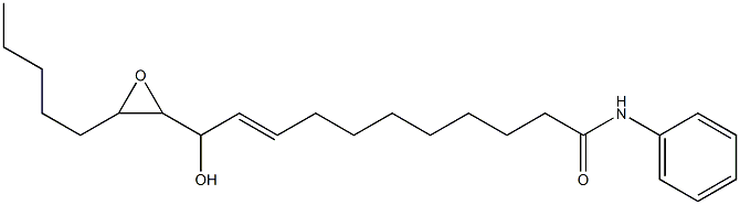 N-PHENYL-12,13-EPOXY-11-HYDROXY-9-OCTADECENAMIDE 结构式