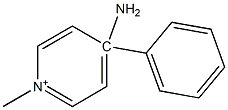 PARA-AMINO-1-METHYL-4-PHENYLPYRIDINIUM 结构式