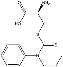 S-(N-PHENYLPROPYLTHIOCARBAMOYL)CYSTEINE 结构式