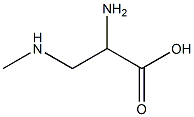 L-ALPHA-AMINO-BETA-METHYLAMINOPROPIONICACID 结构式