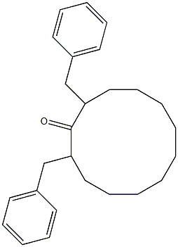 2,12-DIBENZYLCYCLODODECANONE 结构式