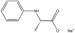 ALANINE,PHENYL-,SODIUMSALT 结构式