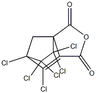 HEXACHLORO-NORBORNENE-DICARBOXYLICANHYDRIDE 结构式