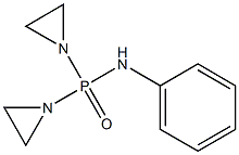 BIS(1-AZIRIDINYL)-N-PHENYLPHOSPHINICAMIDE 结构式