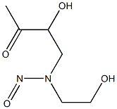 MONOACETYLNITROSODIETHANOLAMINE 结构式