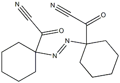 AZO-BIS-CYCLOHEXANOIC-CARBONITRILE 结构式