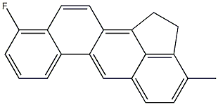 10-FLUORO-3-METHYLCHOLANTHRENE 结构式