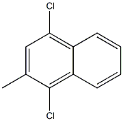 1,4-双氯甲基萘 结构式