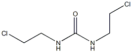 N,N'-双氯乙基脲 结构式