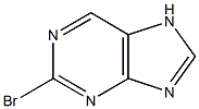 2-溴嘌呤 结构式