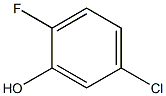 2-氟-5-氯苯酚 结构式