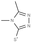 (4,5-Dimethyl-4H-[1,2,4]triazol-3-ylsulfanyl)- 结构式