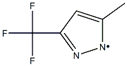 (5-Methyl-3-trifluoromethyl-pyrazol-1-yl)- 结构式