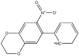 (7-Nitro-2,3-dihydro-benzo[1,4]dioxin-6-yl)-phenyl 结构式