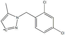 1-(2,4-Dichloro-benzyl)-5-methyl-1H-pyrazol-3-yl 结构式