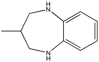 3-Methyl-1,3,4,5-tetrahydro-benzo[b][1,4]diazepin- 结构式