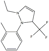 Ethyl 1-o-Tolyl-5-trifluoromethyl-1H-pyrazole- 结构式