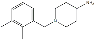 1-(2,3-dimethylbenzyl)piperidin-4-amine 结构式