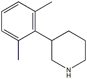 3-(2,6-dimethylphenyl)piperidine 结构式