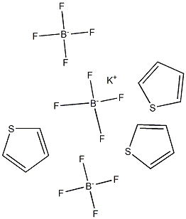 POTASSIUM THIOPHENETRIFLUOROBORATE 结构式