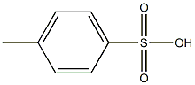 对甲苯磺酸,POLYMER-SUPPORTED, 1.0-2.0 MMOL/G ON POLYSTYRE 结构式