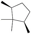 1,2,2,cis-3-tetramethylcyclopentane 结构式