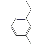 1-ethyl-2,3,5-trimethylbenzene 结构式