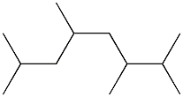 2,3,5,7-tetramethyloctane 结构式