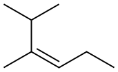 2,3-dimethyl-cis-3-hexene 结构式