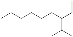 2-methyl-3-ethylnonane 结构式