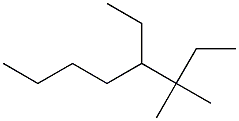 3,3-dimethyl-4-ethyloctane 结构式