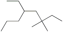 3,3-dimethyl-5-ethyloctane 结构式