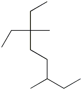 3,6-dimethyl-3-ethyloctane 结构式