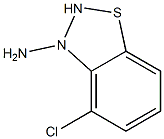 4-CHLORO-3-AMINOBENZOTHIADIAZOLE 结构式