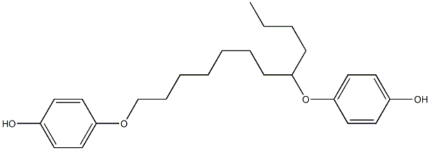 4,4''-[DODECANE -1,8-DIYLBIS(OXY)]DIPHENOL 结构式