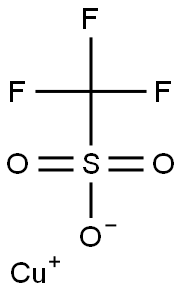 COPPER(I)TRIFLUOROMETHANESULPHONATE 结构式