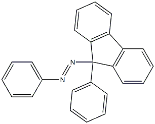 9-苯茀偶氮苯 结构式