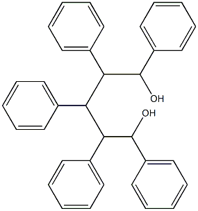 1,2,3,4,5-五苯-1,5-戊二醇 结构式